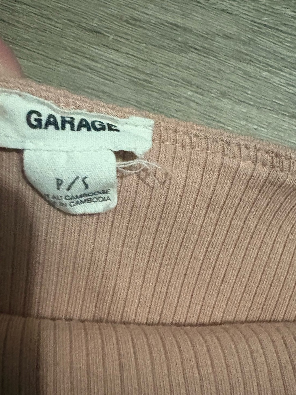 3 Garage Ribbed Tube Tops - Picture 2 of 4